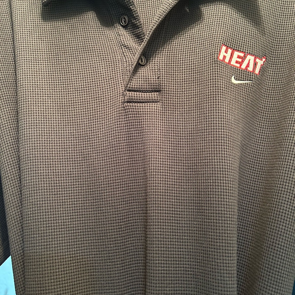 🏀Miami Heat Official Sports Nike Polo